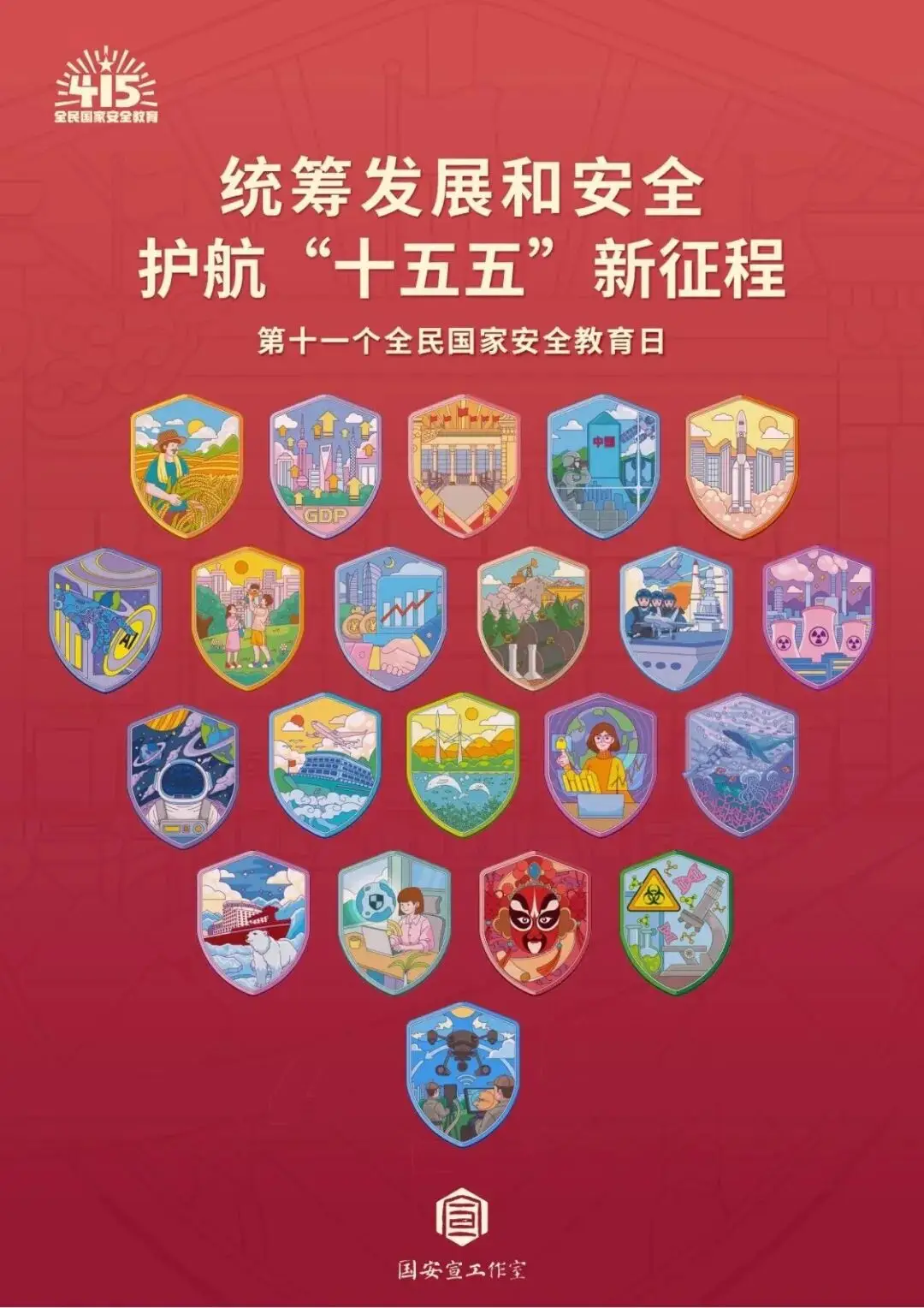 “4·15”全民国家安全教育日丨国家安全，你我共筑